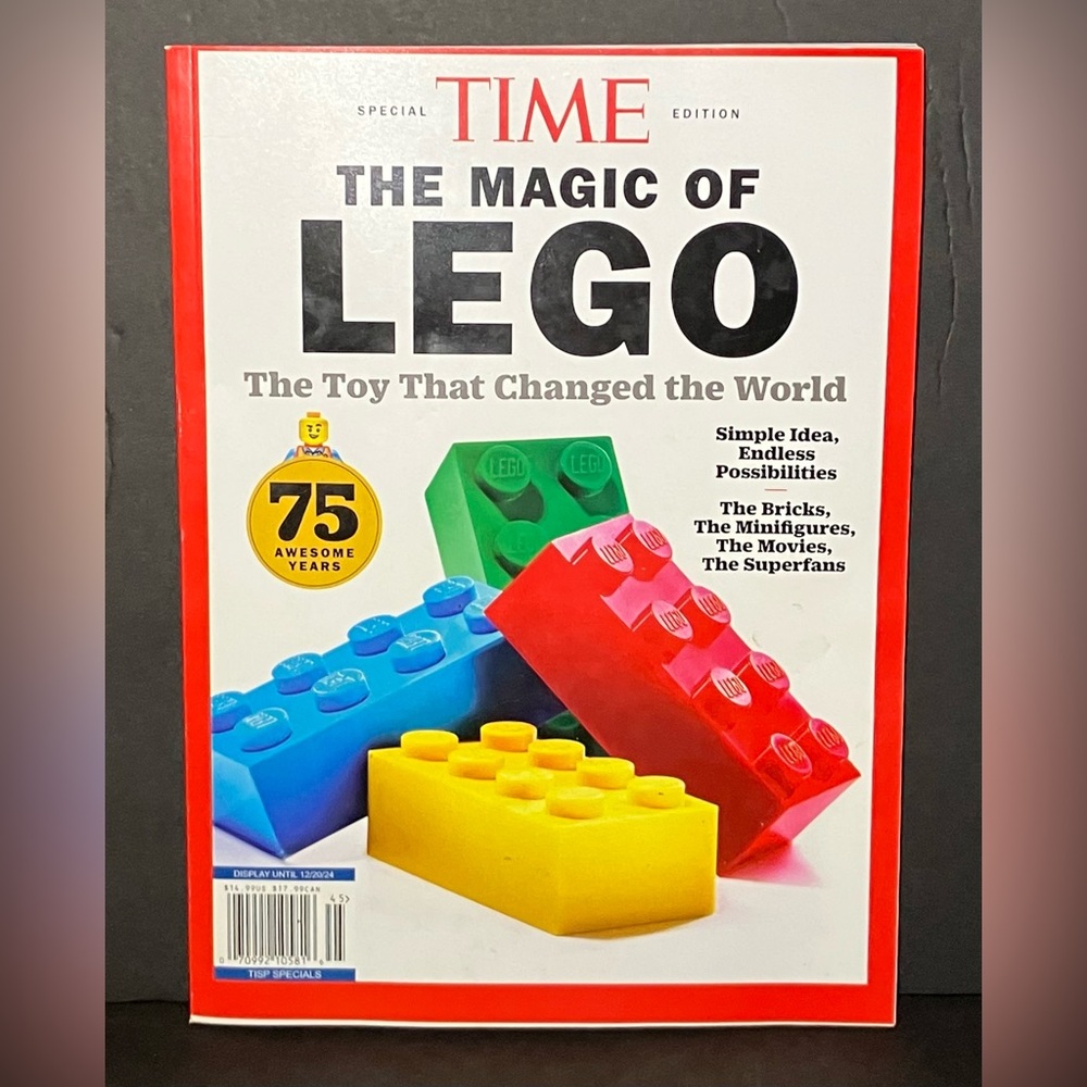 Time Magazine 2024 THE MAGIC OF LEGO -75 YEARS Collectors Special Edition *NEW*